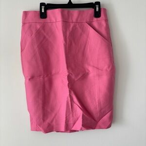 NWT J. CREW Pink Women's pencil Skirt - size 2 office work business